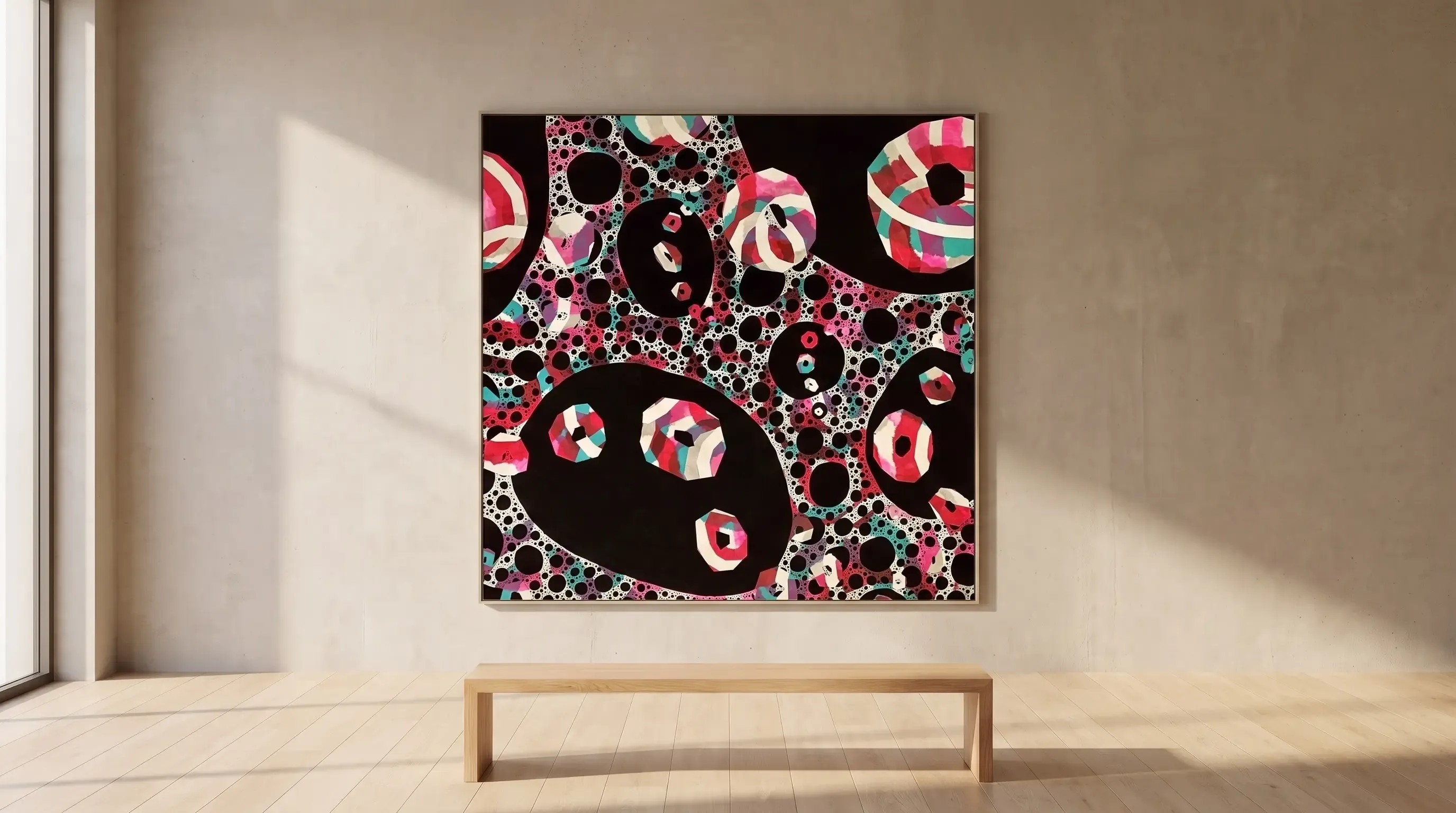 Entangled — shown in a space