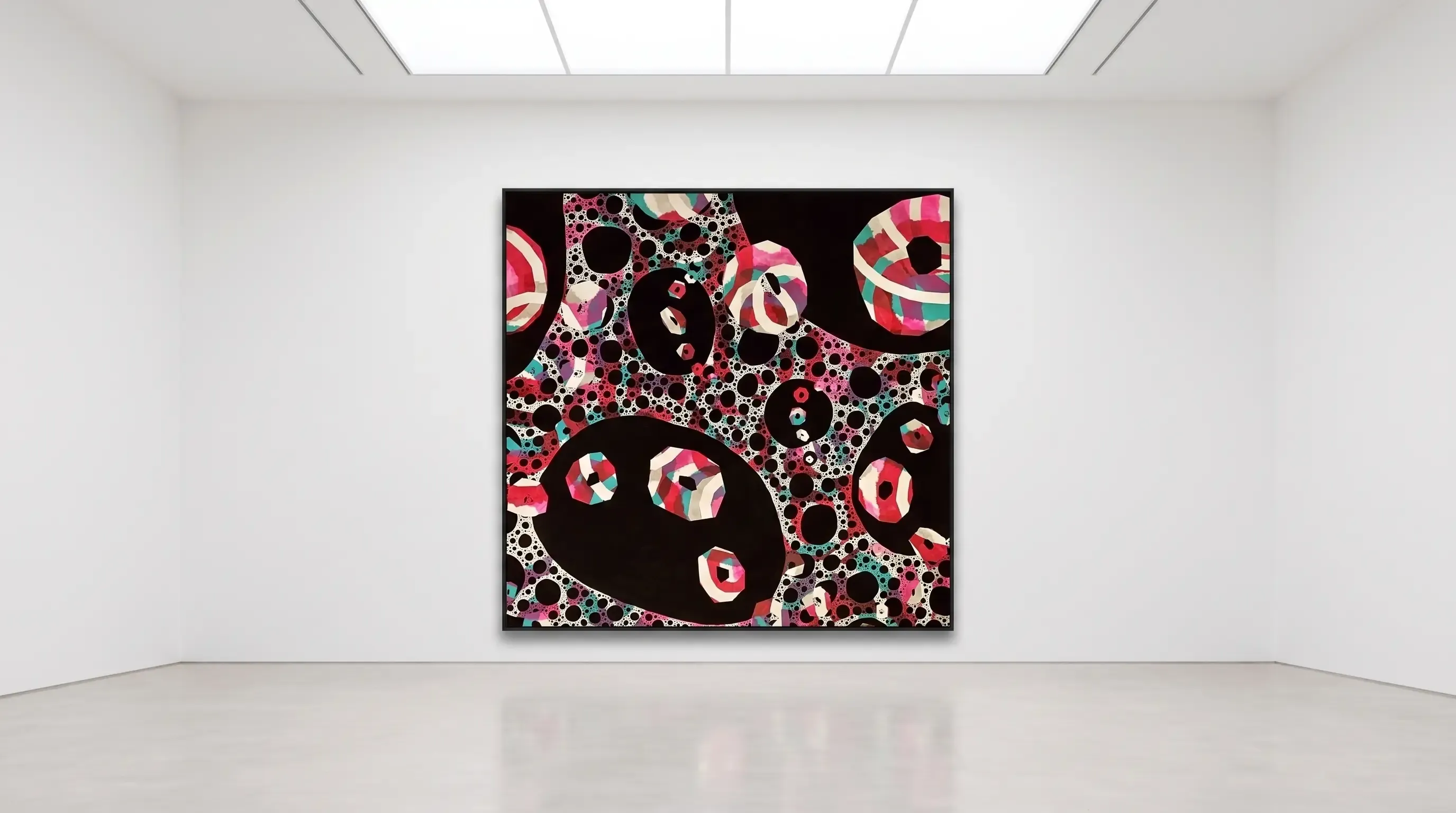 Entangled — shown in a space