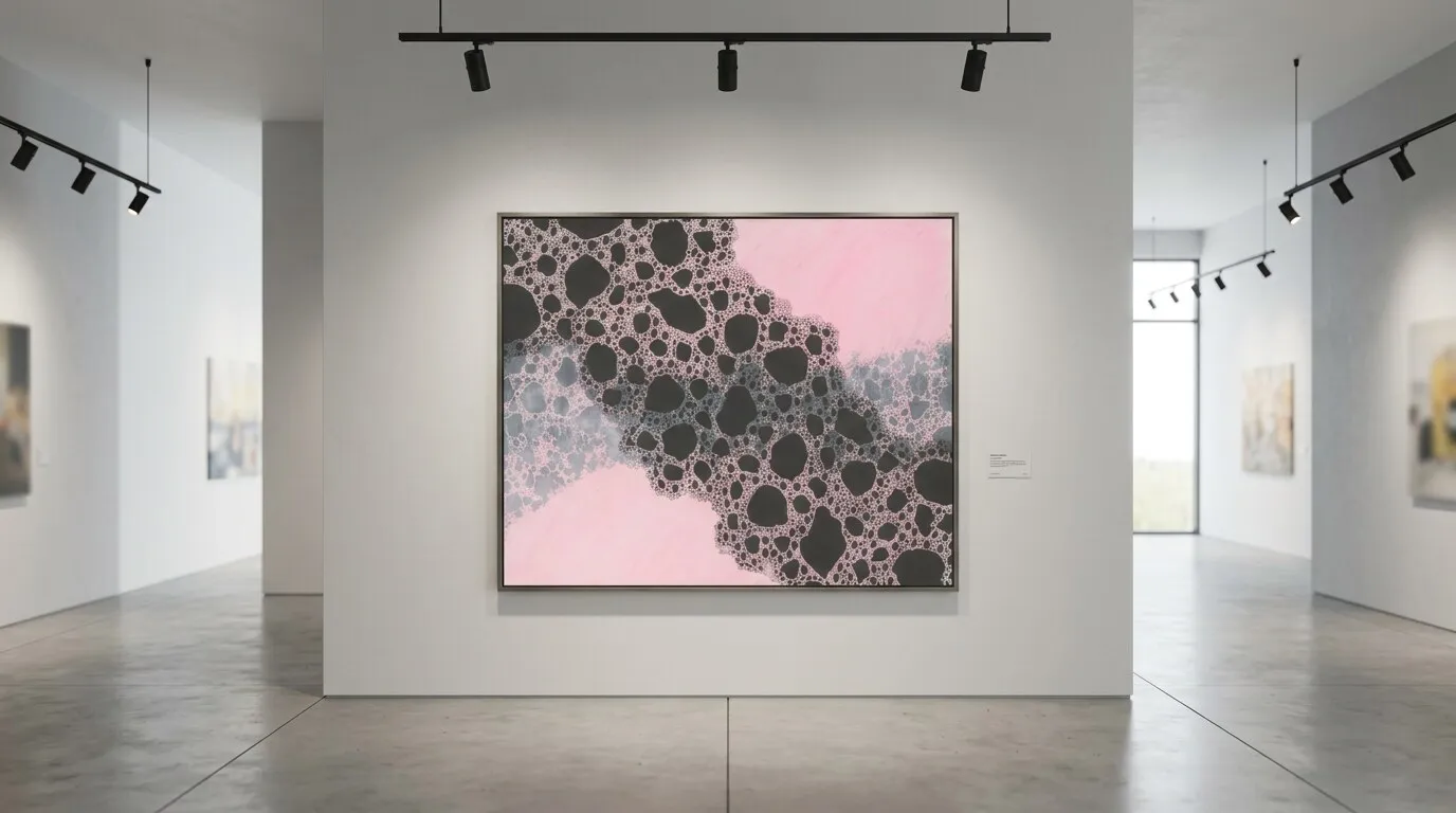 Pink Matter — shown in a space