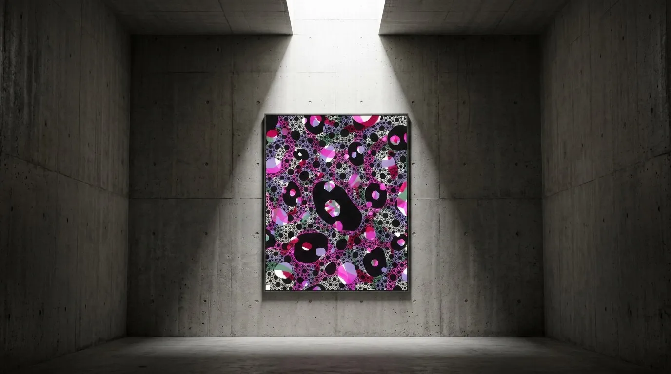 Eternity Has No Center — shown in a space